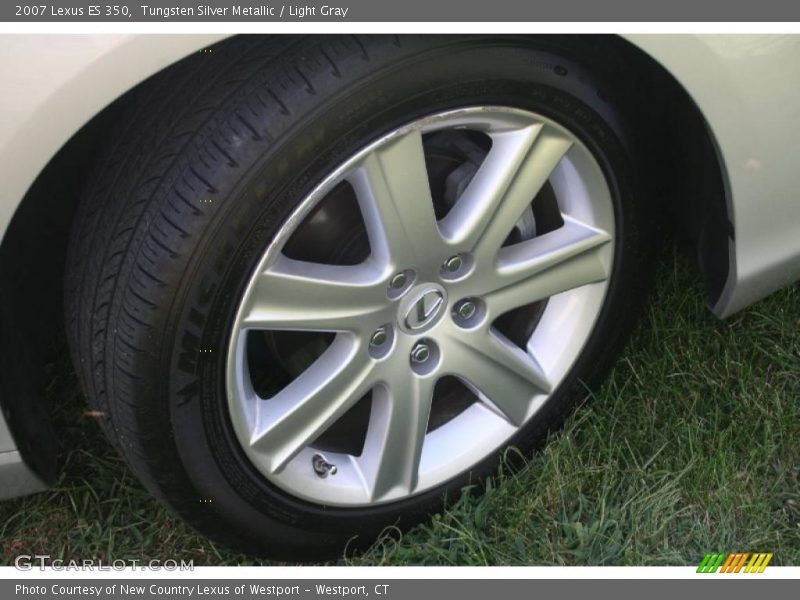 Tungsten Silver Metallic / Light Gray 2007 Lexus ES 350