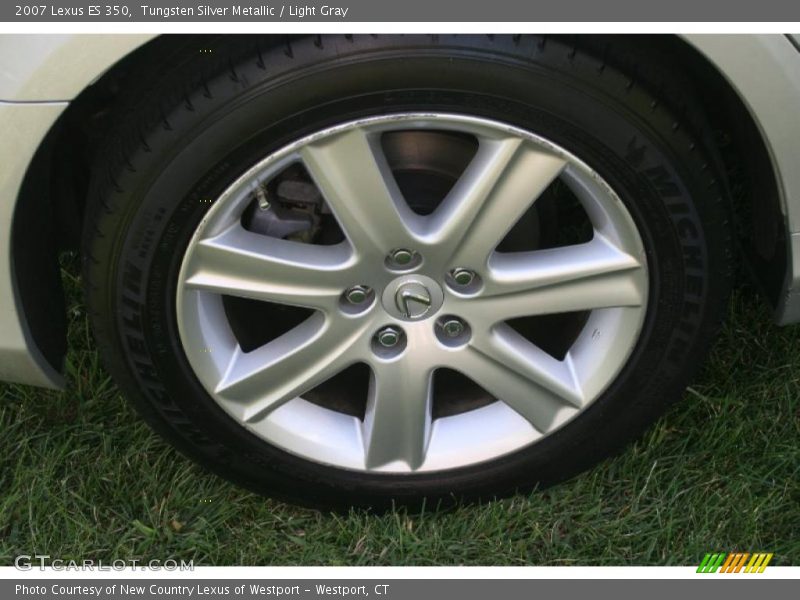 Tungsten Silver Metallic / Light Gray 2007 Lexus ES 350