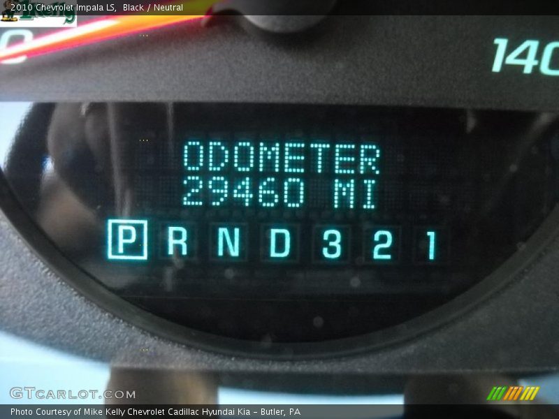Black / Neutral 2010 Chevrolet Impala LS