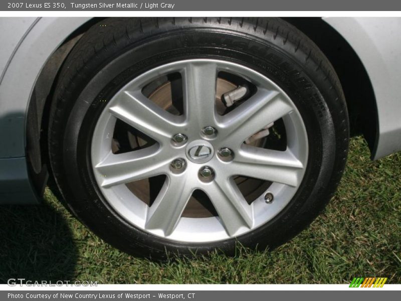 Tungsten Silver Metallic / Light Gray 2007 Lexus ES 350