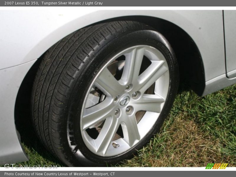 Tungsten Silver Metallic / Light Gray 2007 Lexus ES 350