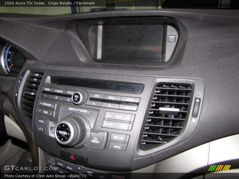 Grigio Metallic / Parchment 2009 Acura TSX Sedan