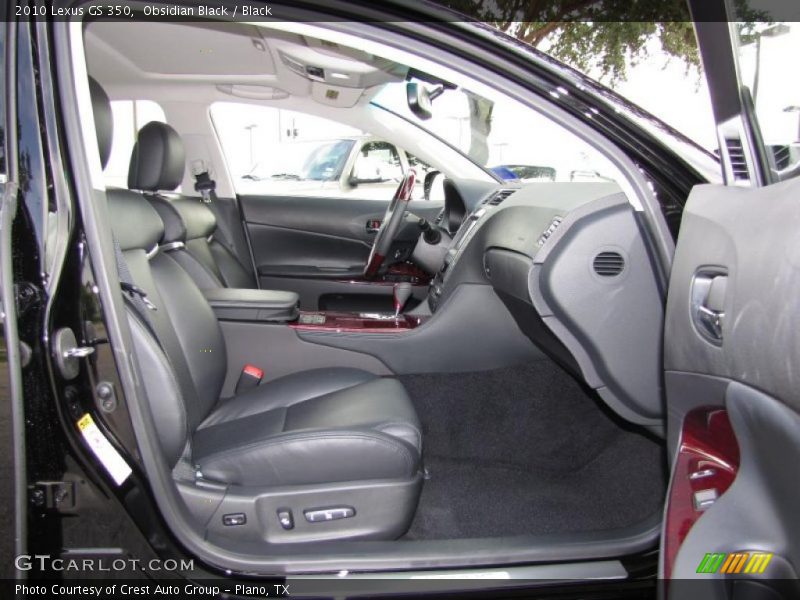 Obsidian Black / Black 2010 Lexus GS 350