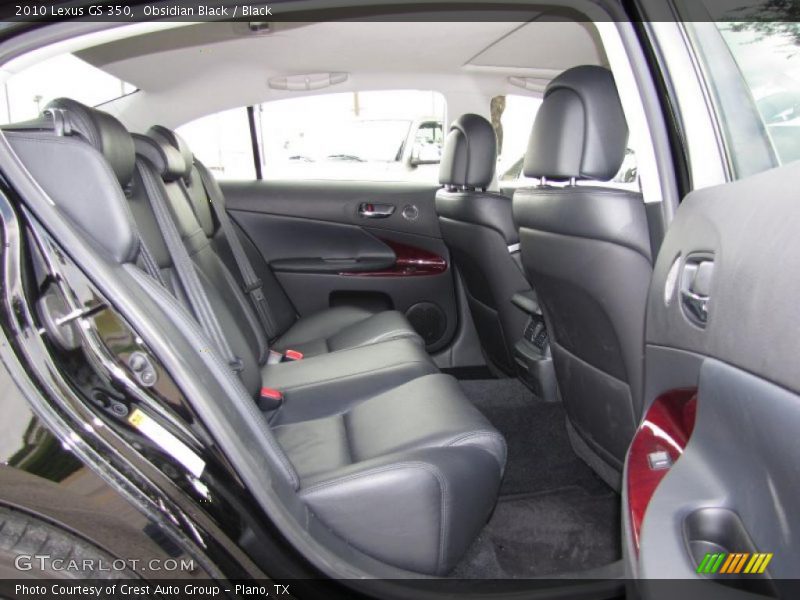 Obsidian Black / Black 2010 Lexus GS 350