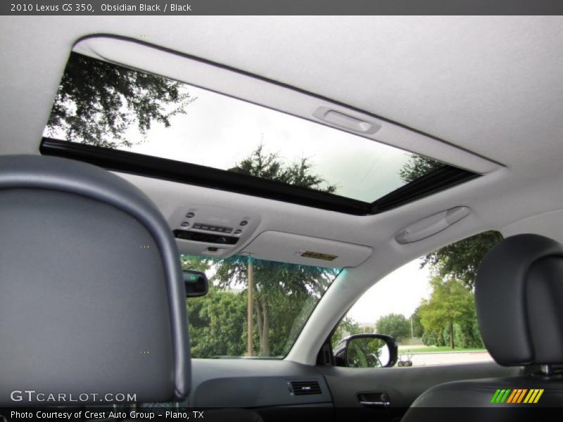 Obsidian Black / Black 2010 Lexus GS 350
