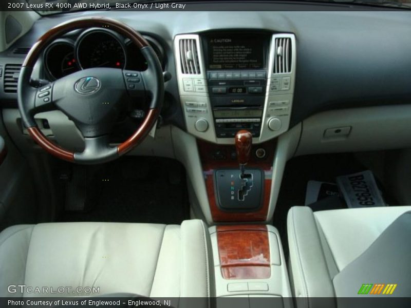 Black Onyx / Light Gray 2007 Lexus RX 400h AWD Hybrid
