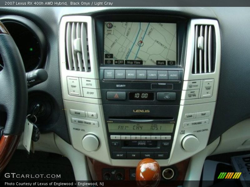 Black Onyx / Light Gray 2007 Lexus RX 400h AWD Hybrid