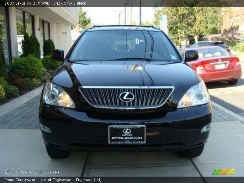 Black Onyx / Black 2007 Lexus RX 350 AWD