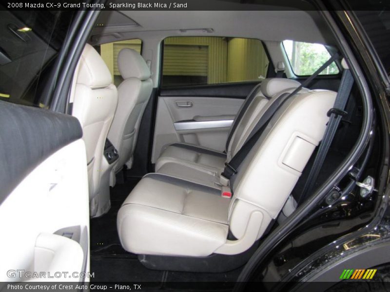Sparkling Black Mica / Sand 2008 Mazda CX-9 Grand Touring
