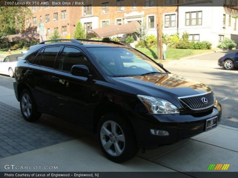 Black Onyx / Black 2007 Lexus RX 350 AWD