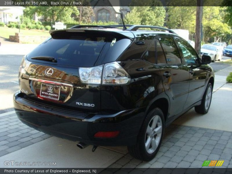 Black Onyx / Black 2007 Lexus RX 350 AWD