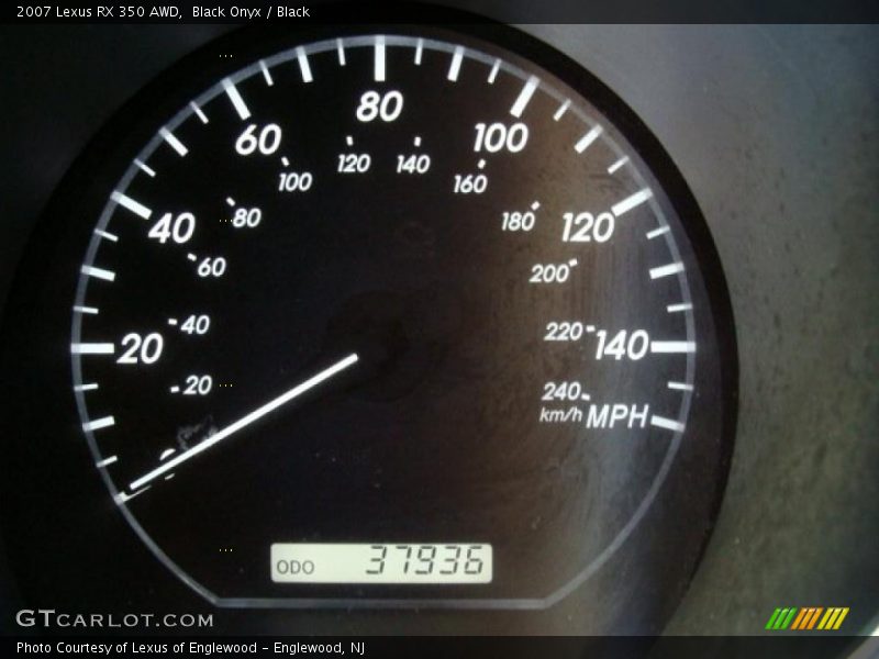 Black Onyx / Black 2007 Lexus RX 350 AWD