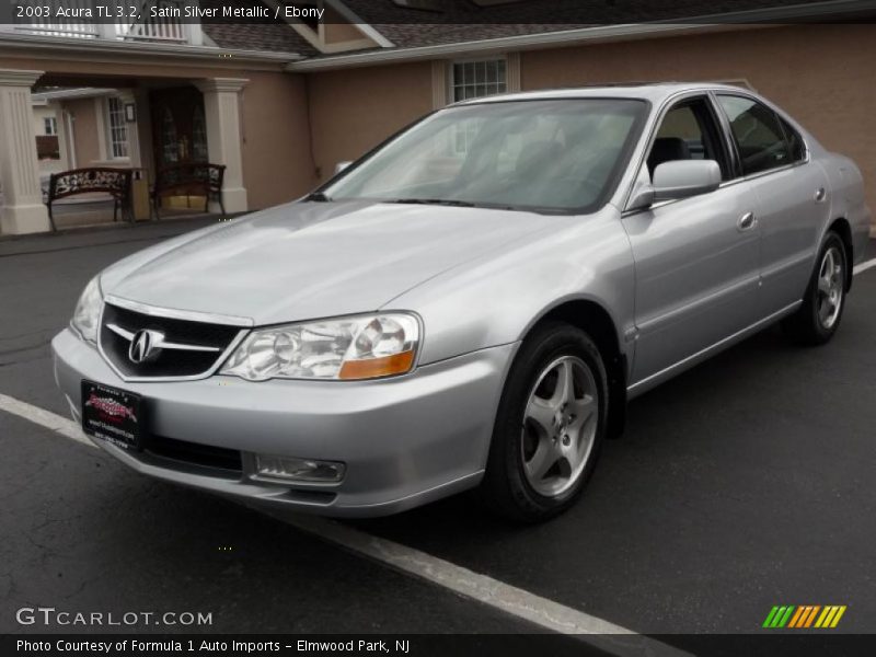 Satin Silver Metallic / Ebony 2003 Acura TL 3.2