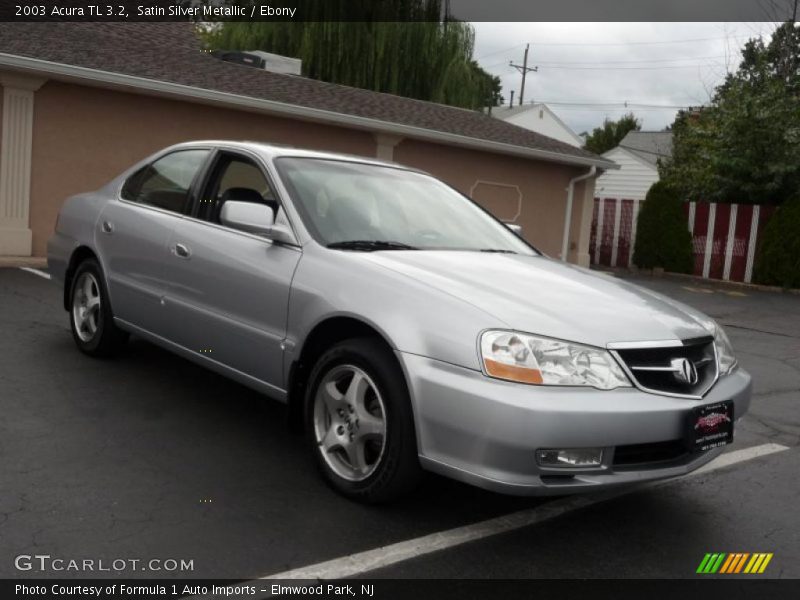 Satin Silver Metallic / Ebony 2003 Acura TL 3.2