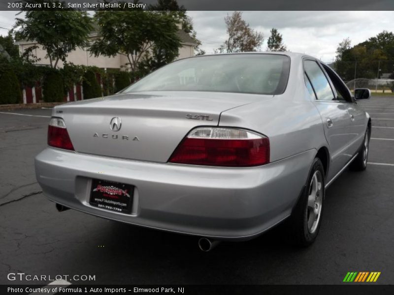 Satin Silver Metallic / Ebony 2003 Acura TL 3.2