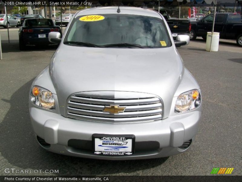 Silver Ice Metallic / Gray 2010 Chevrolet HHR LT