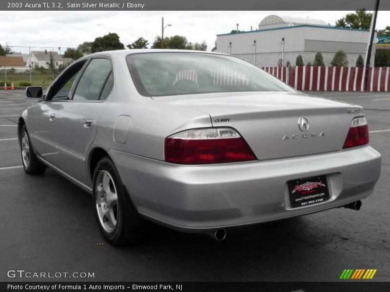 Satin Silver Metallic / Ebony 2003 Acura TL 3.2
