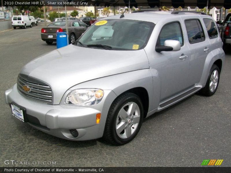 Silver Ice Metallic / Gray 2010 Chevrolet HHR LT