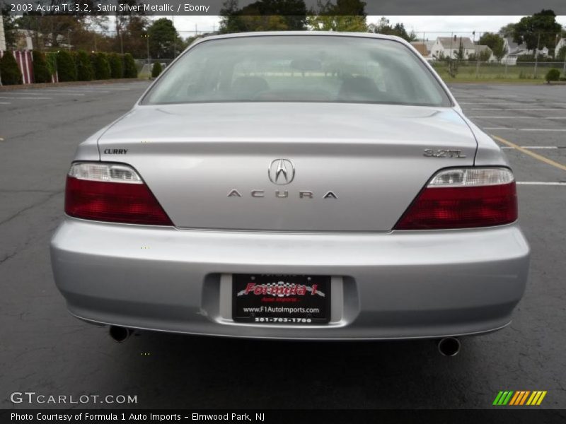 Satin Silver Metallic / Ebony 2003 Acura TL 3.2