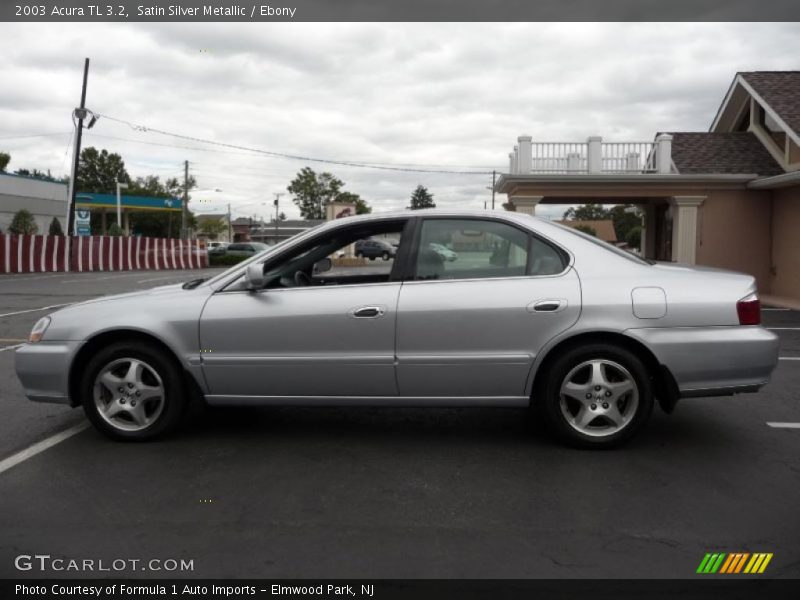 Satin Silver Metallic / Ebony 2003 Acura TL 3.2