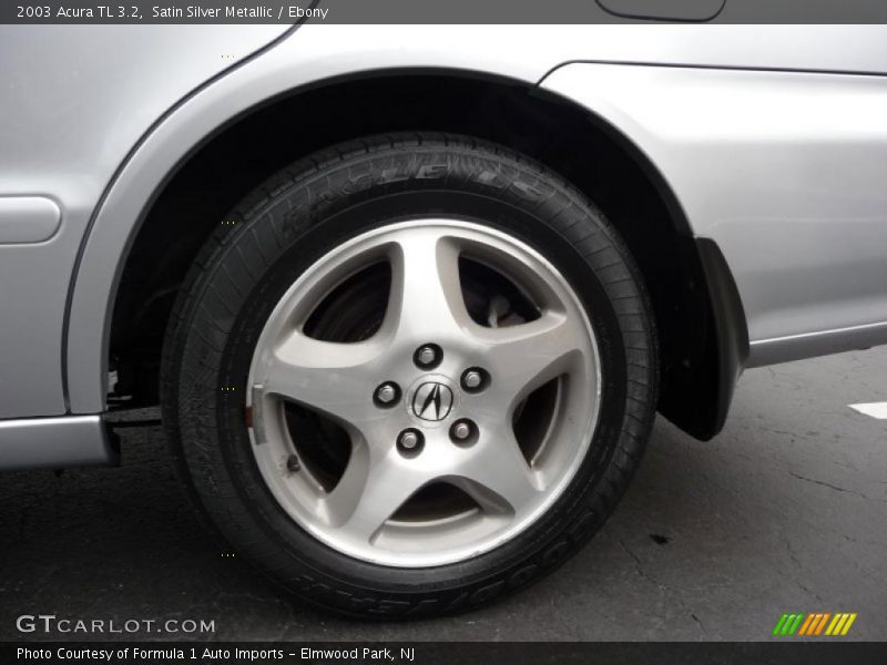 Satin Silver Metallic / Ebony 2003 Acura TL 3.2