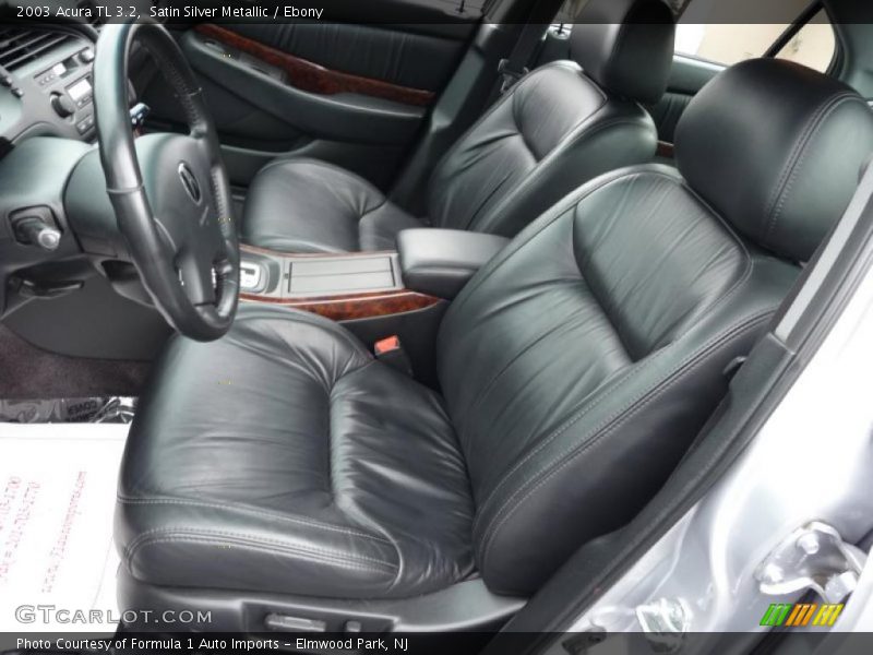 Satin Silver Metallic / Ebony 2003 Acura TL 3.2