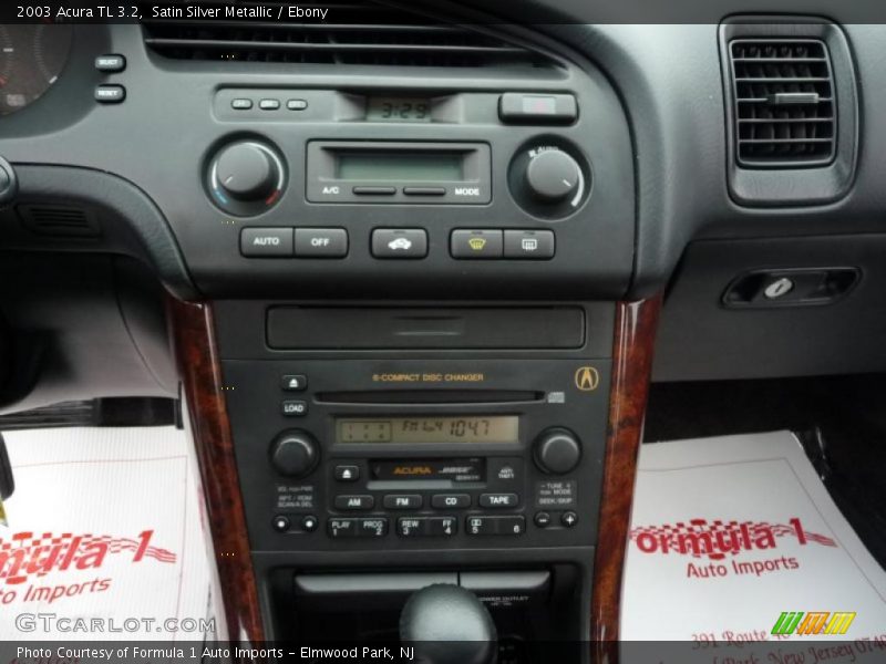Satin Silver Metallic / Ebony 2003 Acura TL 3.2