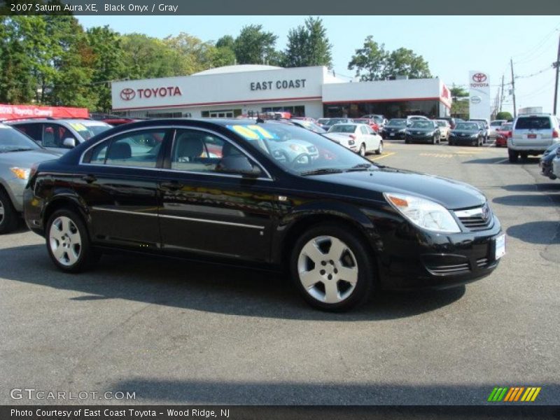 Black Onyx / Gray 2007 Saturn Aura XE