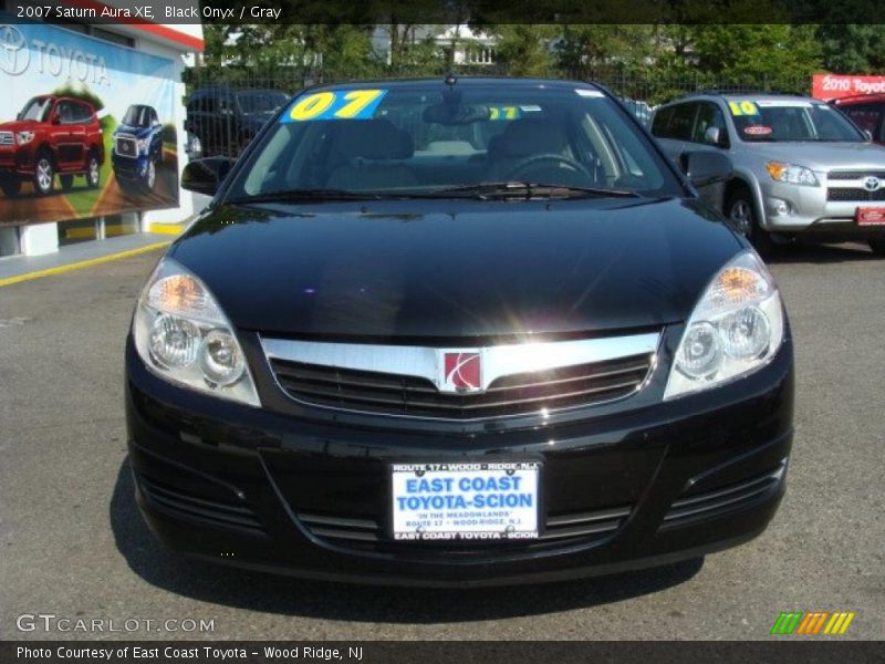 Black Onyx / Gray 2007 Saturn Aura XE