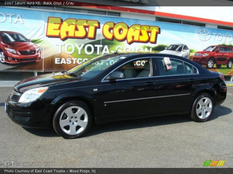 Black Onyx / Gray 2007 Saturn Aura XE