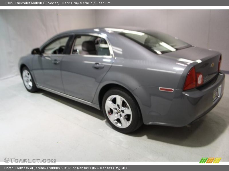 Dark Gray Metallic / Titanium 2009 Chevrolet Malibu LT Sedan