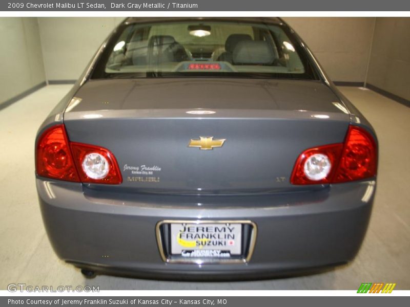 Dark Gray Metallic / Titanium 2009 Chevrolet Malibu LT Sedan