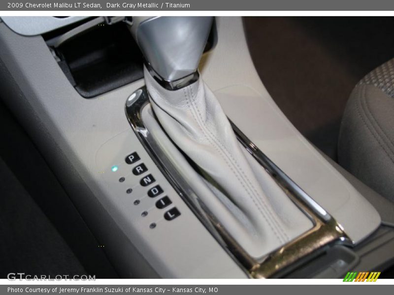 Dark Gray Metallic / Titanium 2009 Chevrolet Malibu LT Sedan