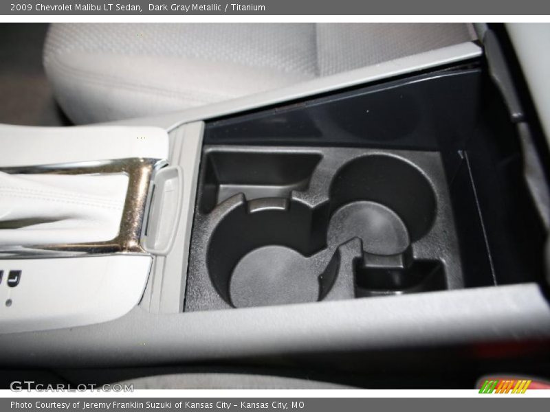 Dark Gray Metallic / Titanium 2009 Chevrolet Malibu LT Sedan