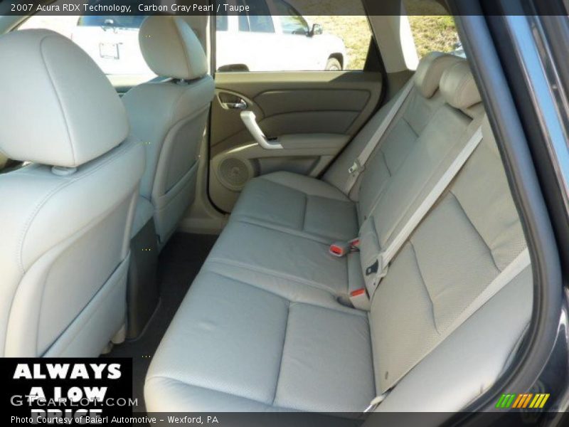 Carbon Gray Pearl / Taupe 2007 Acura RDX Technology
