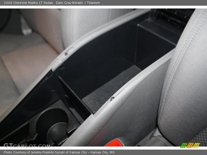 Dark Gray Metallic / Titanium 2009 Chevrolet Malibu LT Sedan