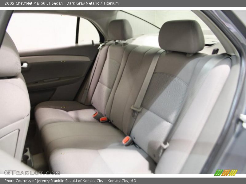 Dark Gray Metallic / Titanium 2009 Chevrolet Malibu LT Sedan