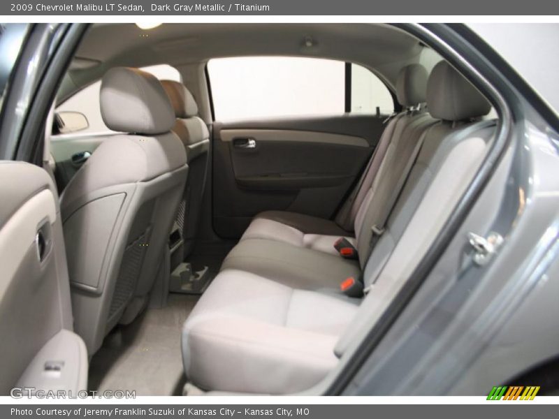 Dark Gray Metallic / Titanium 2009 Chevrolet Malibu LT Sedan