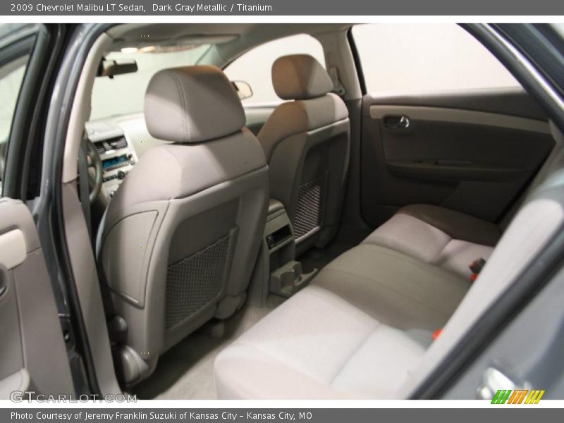 Dark Gray Metallic / Titanium 2009 Chevrolet Malibu LT Sedan