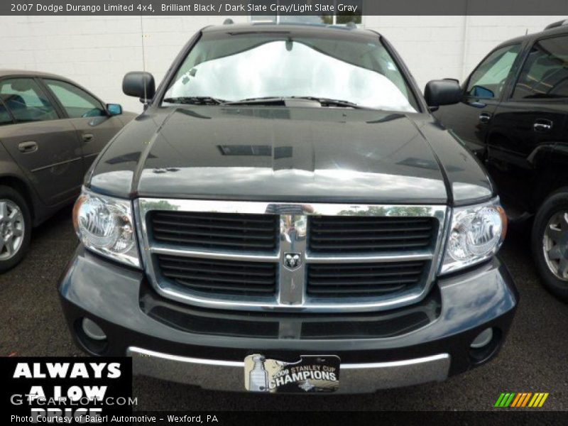 Brilliant Black / Dark Slate Gray/Light Slate Gray 2007 Dodge Durango Limited 4x4