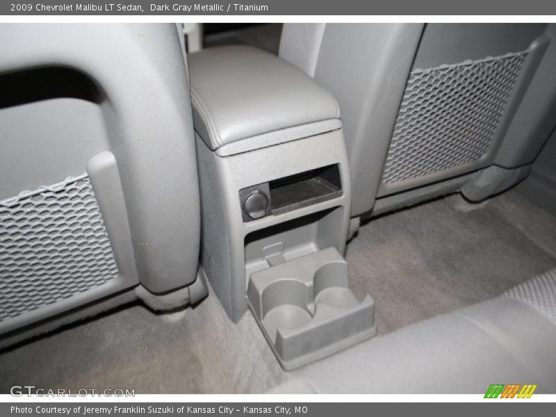 Dark Gray Metallic / Titanium 2009 Chevrolet Malibu LT Sedan