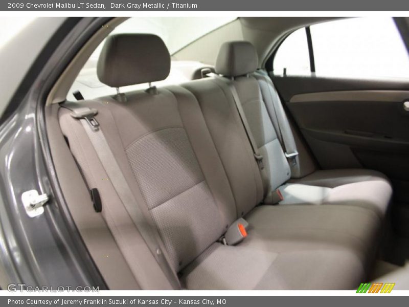 Dark Gray Metallic / Titanium 2009 Chevrolet Malibu LT Sedan
