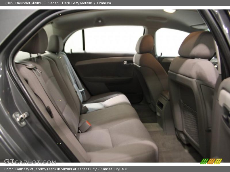 Dark Gray Metallic / Titanium 2009 Chevrolet Malibu LT Sedan