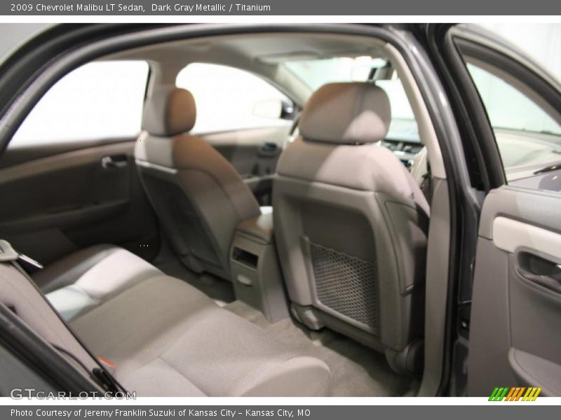 Dark Gray Metallic / Titanium 2009 Chevrolet Malibu LT Sedan