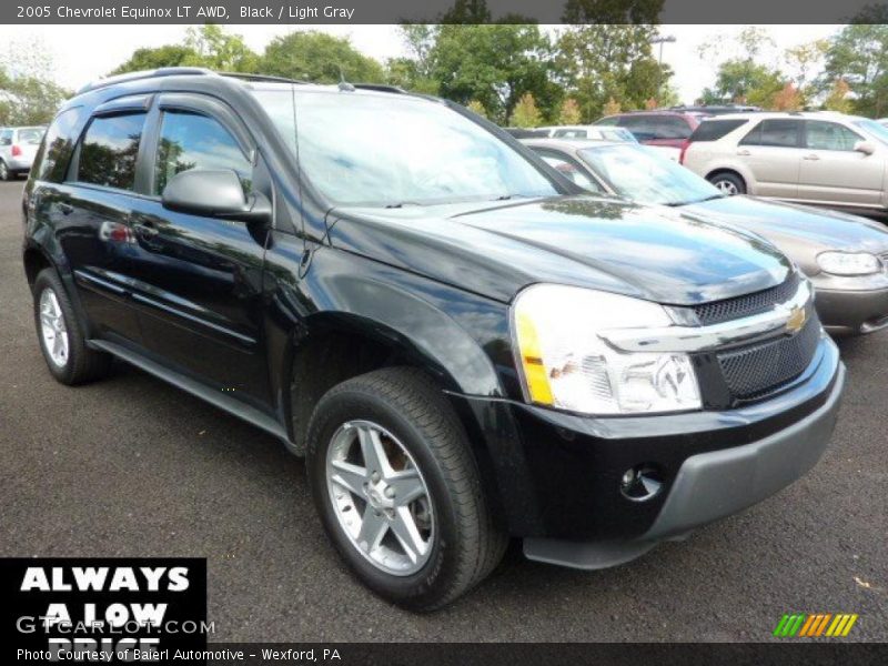 Black / Light Gray 2005 Chevrolet Equinox LT AWD