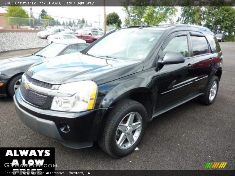 Black / Light Gray 2005 Chevrolet Equinox LT AWD