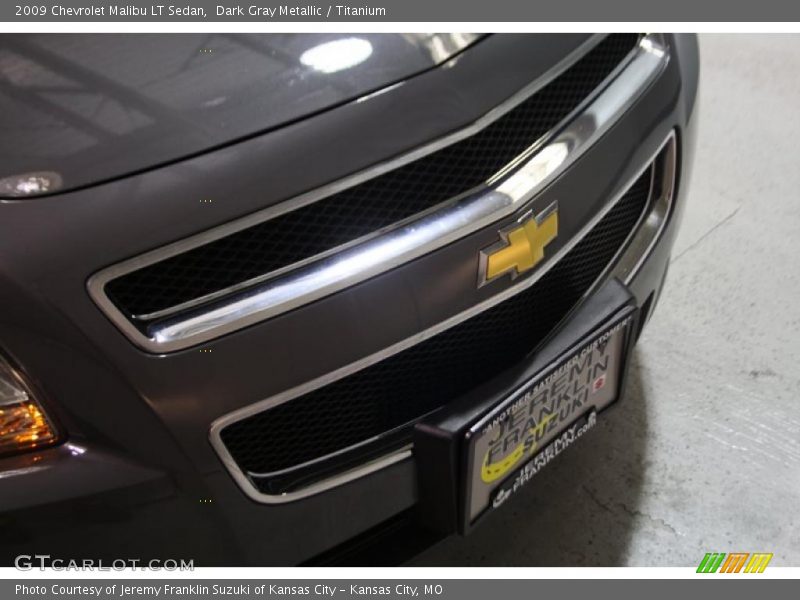 Dark Gray Metallic / Titanium 2009 Chevrolet Malibu LT Sedan
