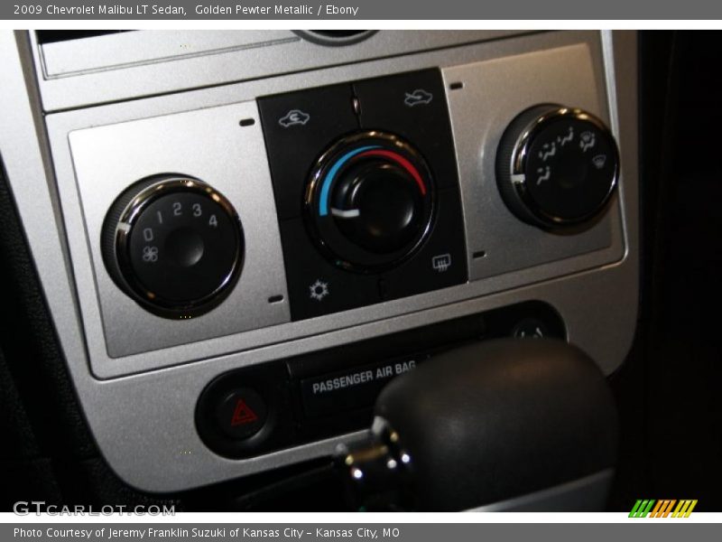 Golden Pewter Metallic / Ebony 2009 Chevrolet Malibu LT Sedan