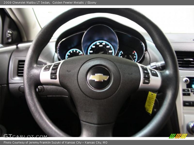 Golden Pewter Metallic / Ebony 2009 Chevrolet Malibu LT Sedan