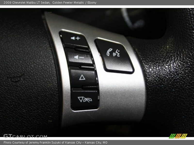 Golden Pewter Metallic / Ebony 2009 Chevrolet Malibu LT Sedan